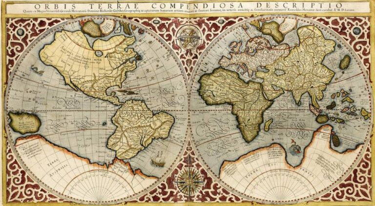 Carte 16e siecle