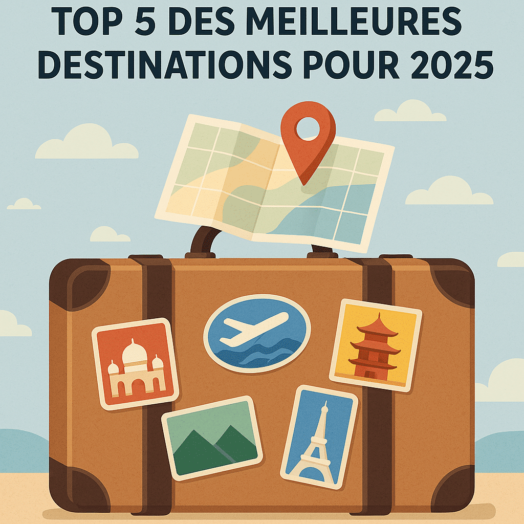 Les meilleures destinations de 2025