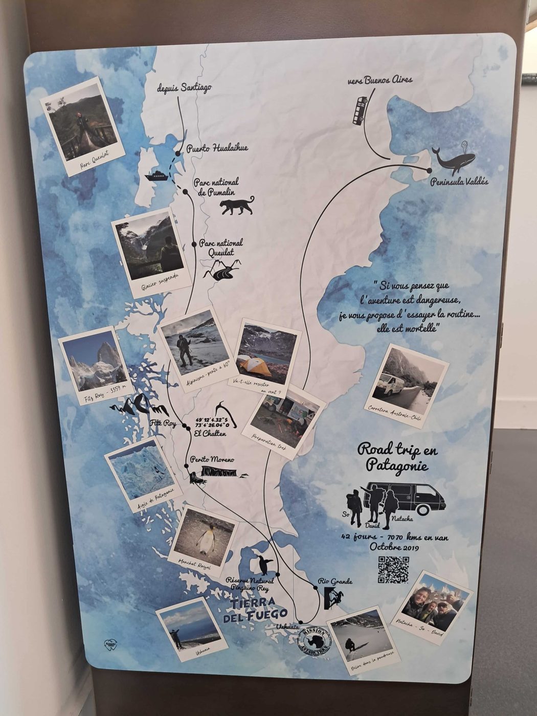 Carte de voyage personnalisée – Magnet – Image 3